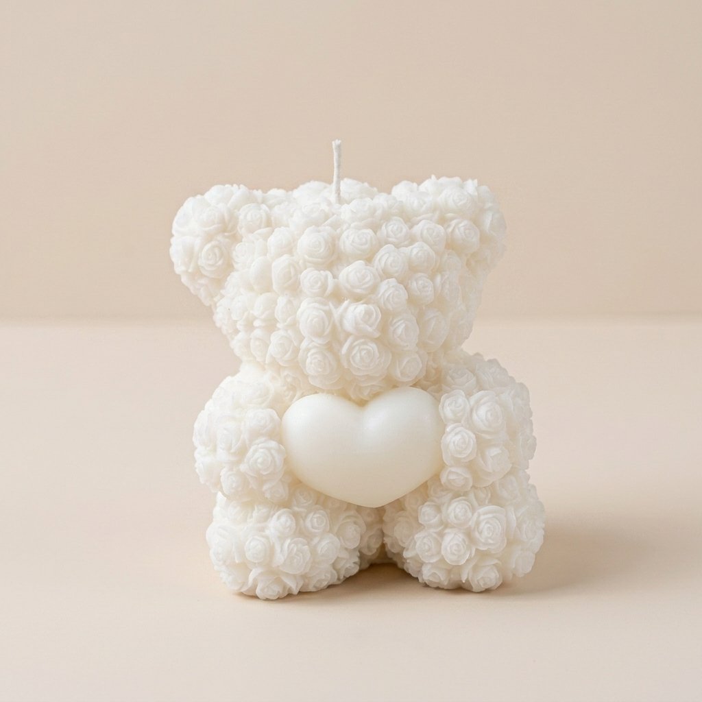 Teddy Bear Candle