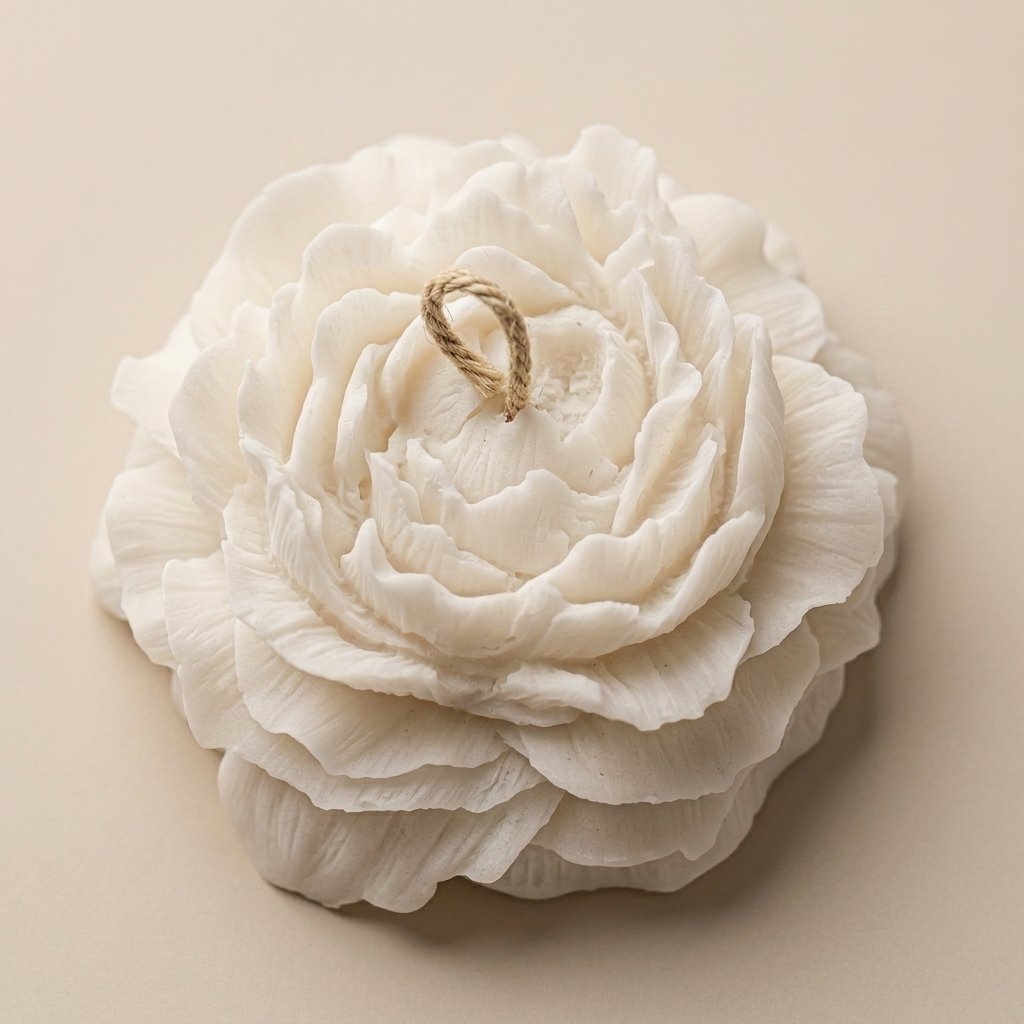 White Peony Candle