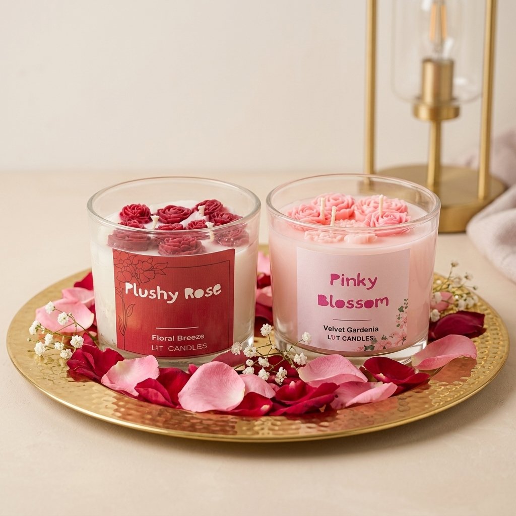 Floral Candles Collection