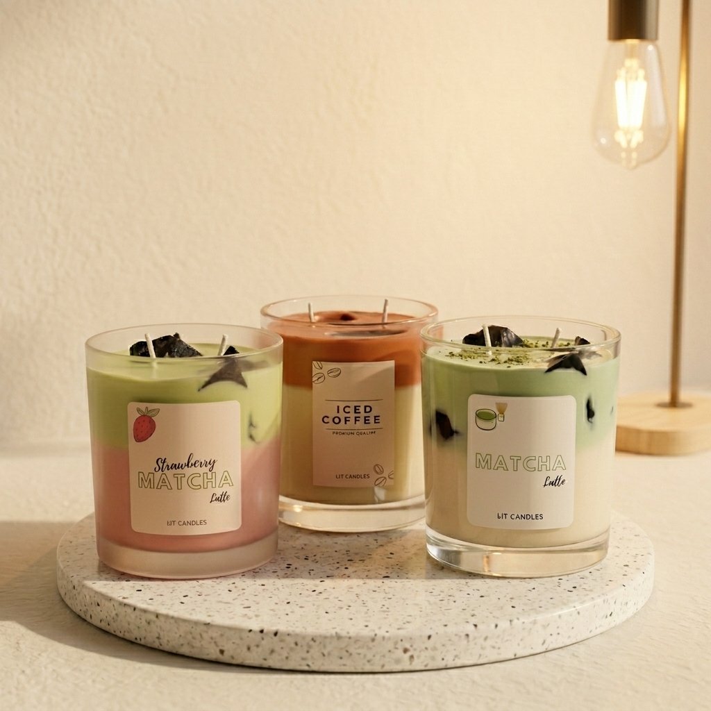 Drink-Inspired Candles Collection
