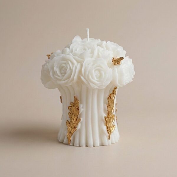 Big Flower Bouquet Candle